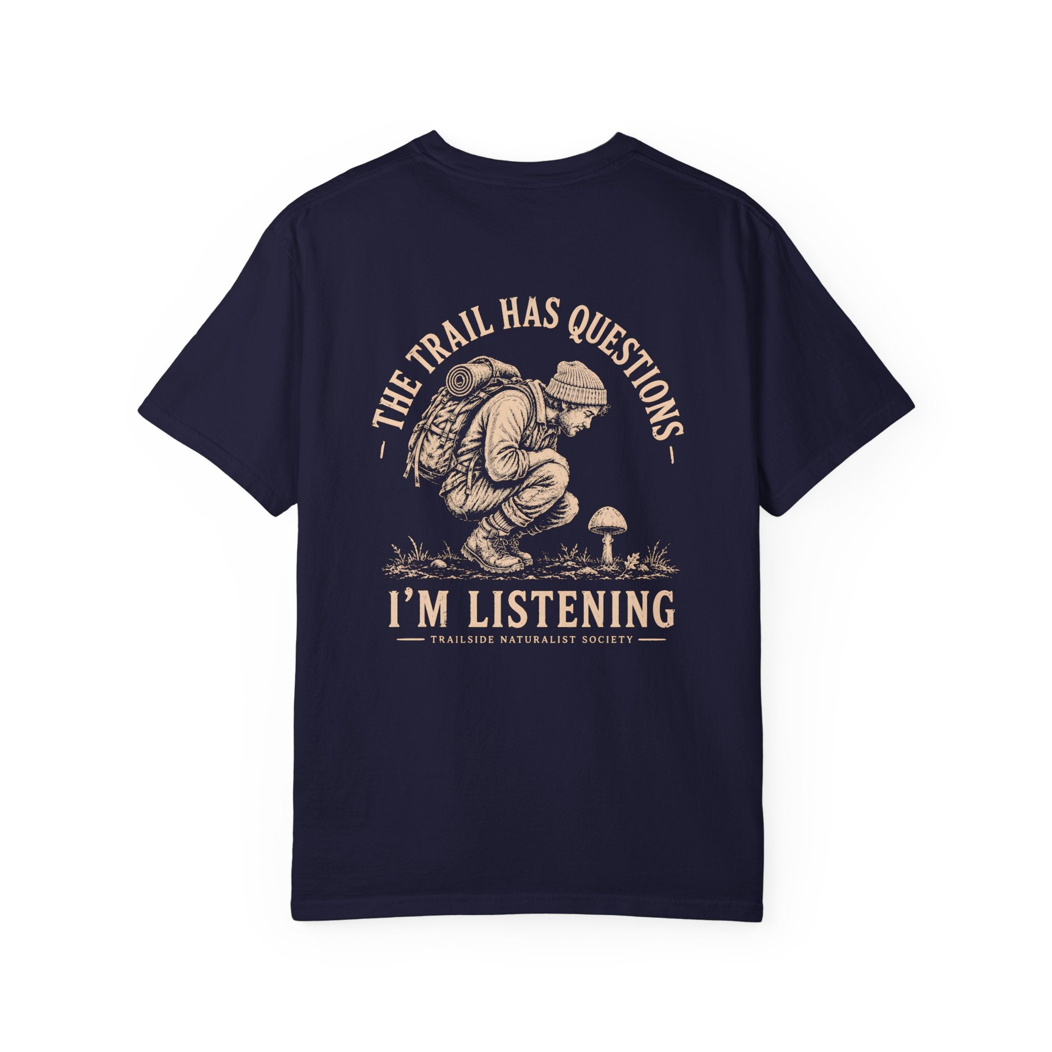 Naturalist Mushroom T-Shirt | Wild Trail Vintage Field Guide Forager Tee|Comfort Colors® 1717