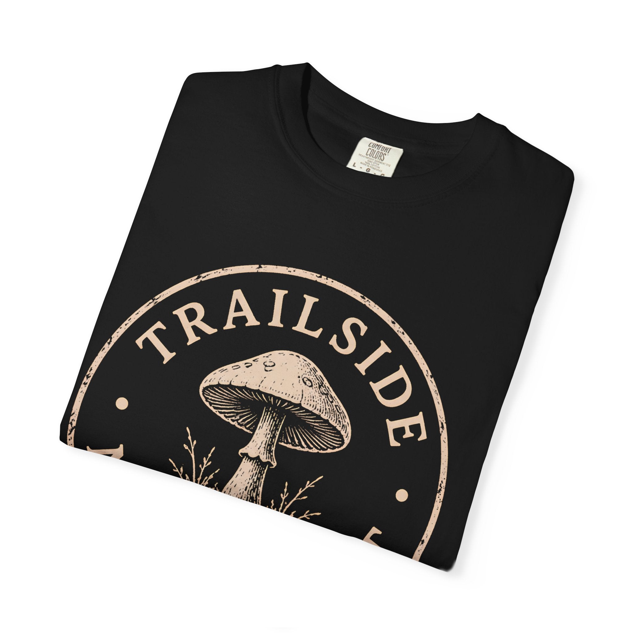 Naturalist Mushroom T-Shirt | Wild Trail Vintage Field Guide Forager Tee|Comfort Colors® 1717