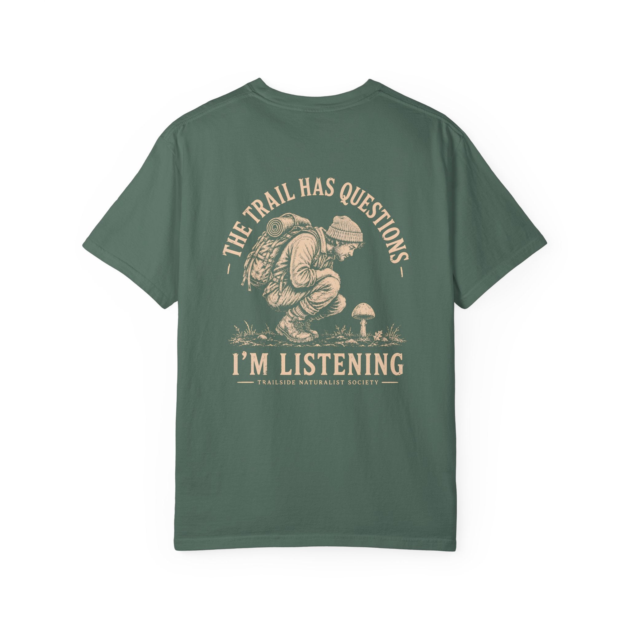 Naturalist Mushroom T-Shirt | Wild Trail Vintage Field Guide Forager Tee|Comfort Colors® 1717