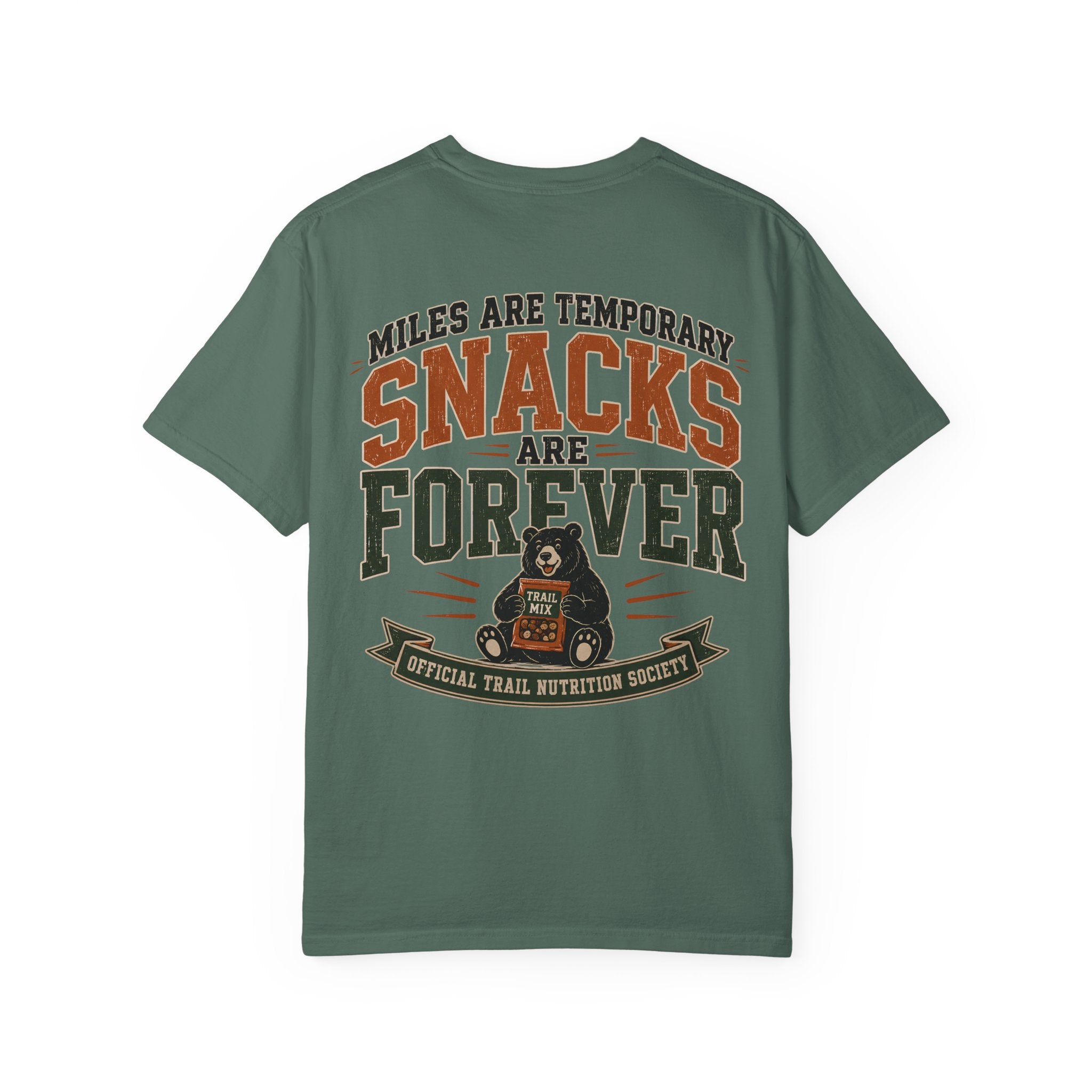 Hiking Bear T-Shirt | Wild Trail Vintage Outdoor Bear Graphic Tee|Comfort Colors® 1717
