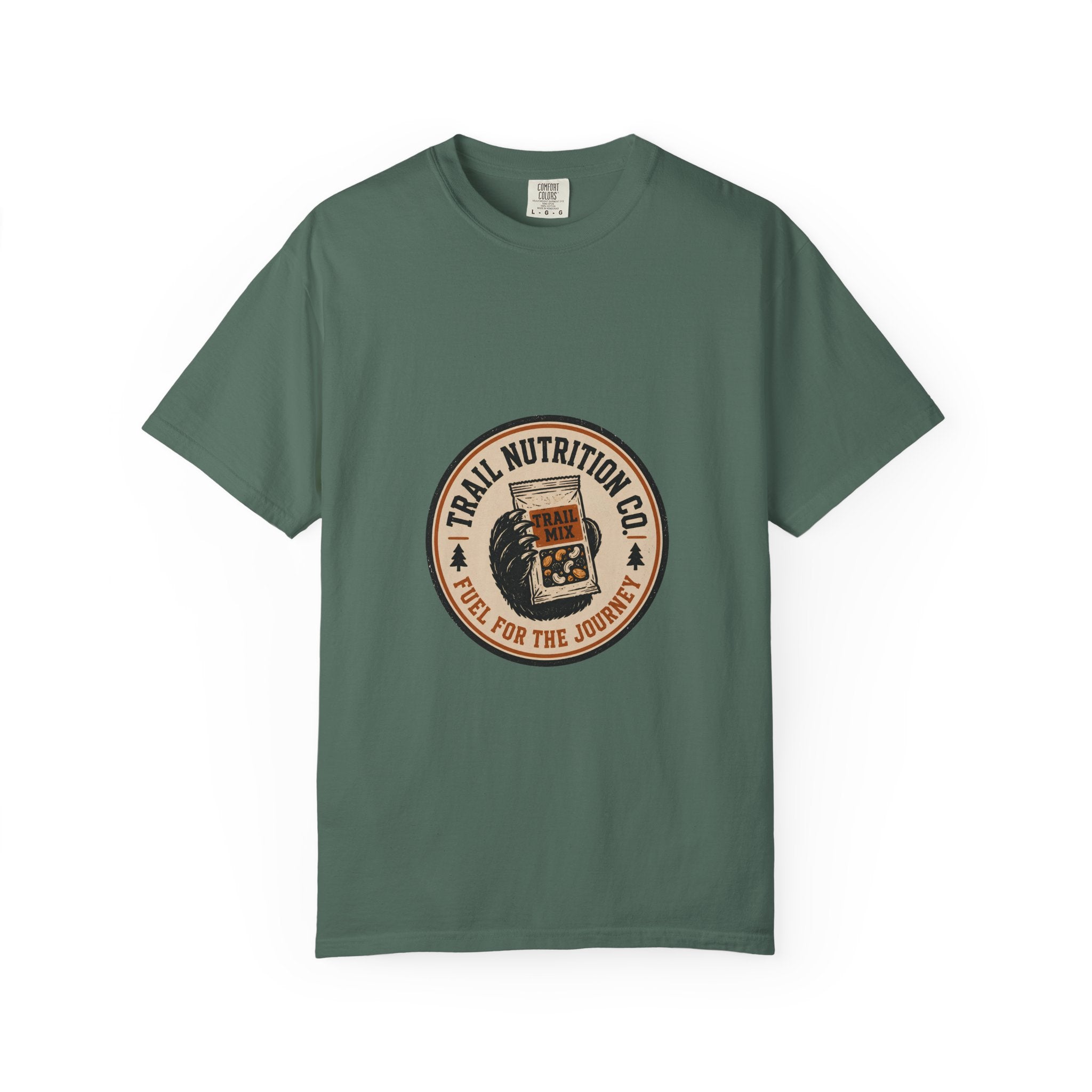 Hiking Bear T-Shirt | Wild Trail Vintage Outdoor Bear Graphic Tee|Comfort Colors® 1717