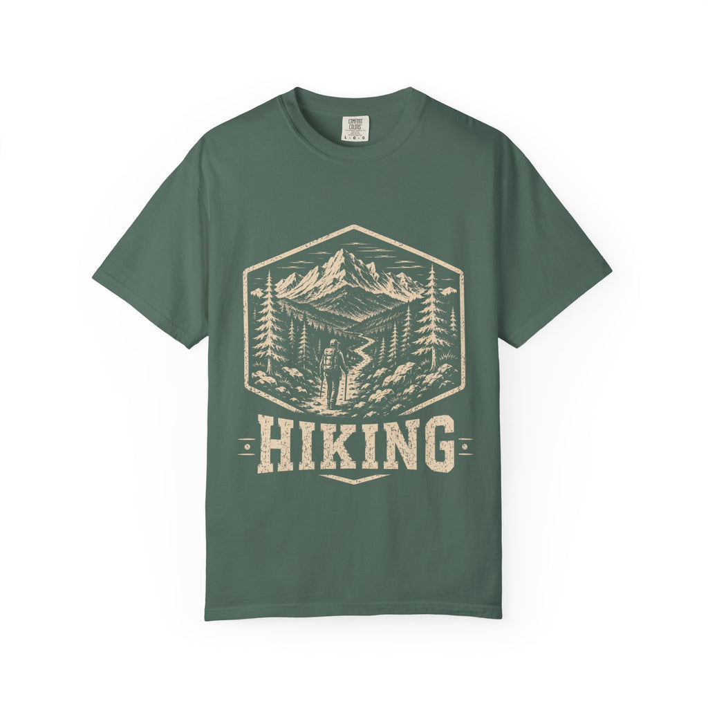 Mountain Trail T-Shirt | Wild Trail Vintage National Park Badge Tee|Comfort Colors® 1717