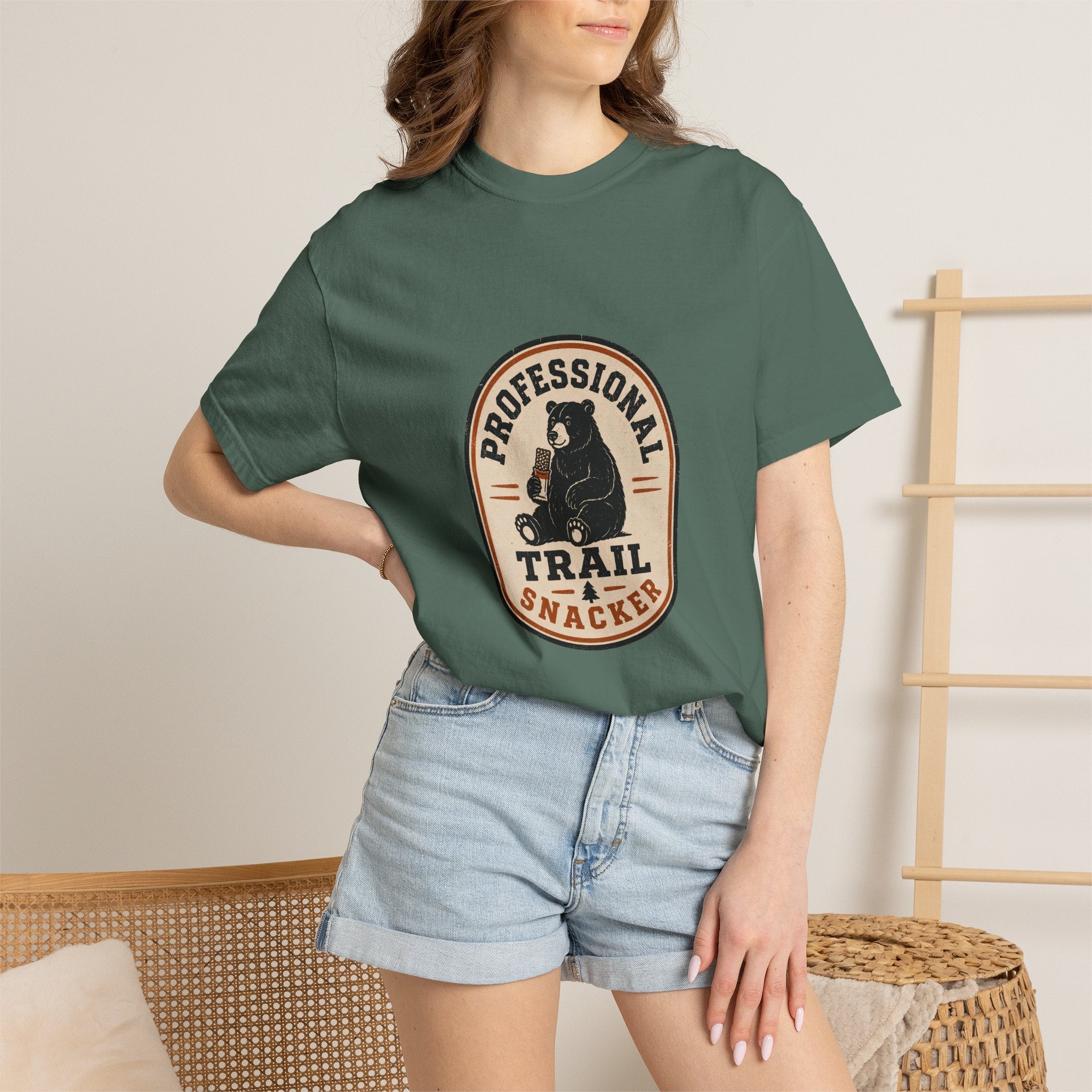 Heritage Bear T-Shirt | Wild Trail Vintage Ranger Style Outdoor Tee|Comfort Colors® 1717