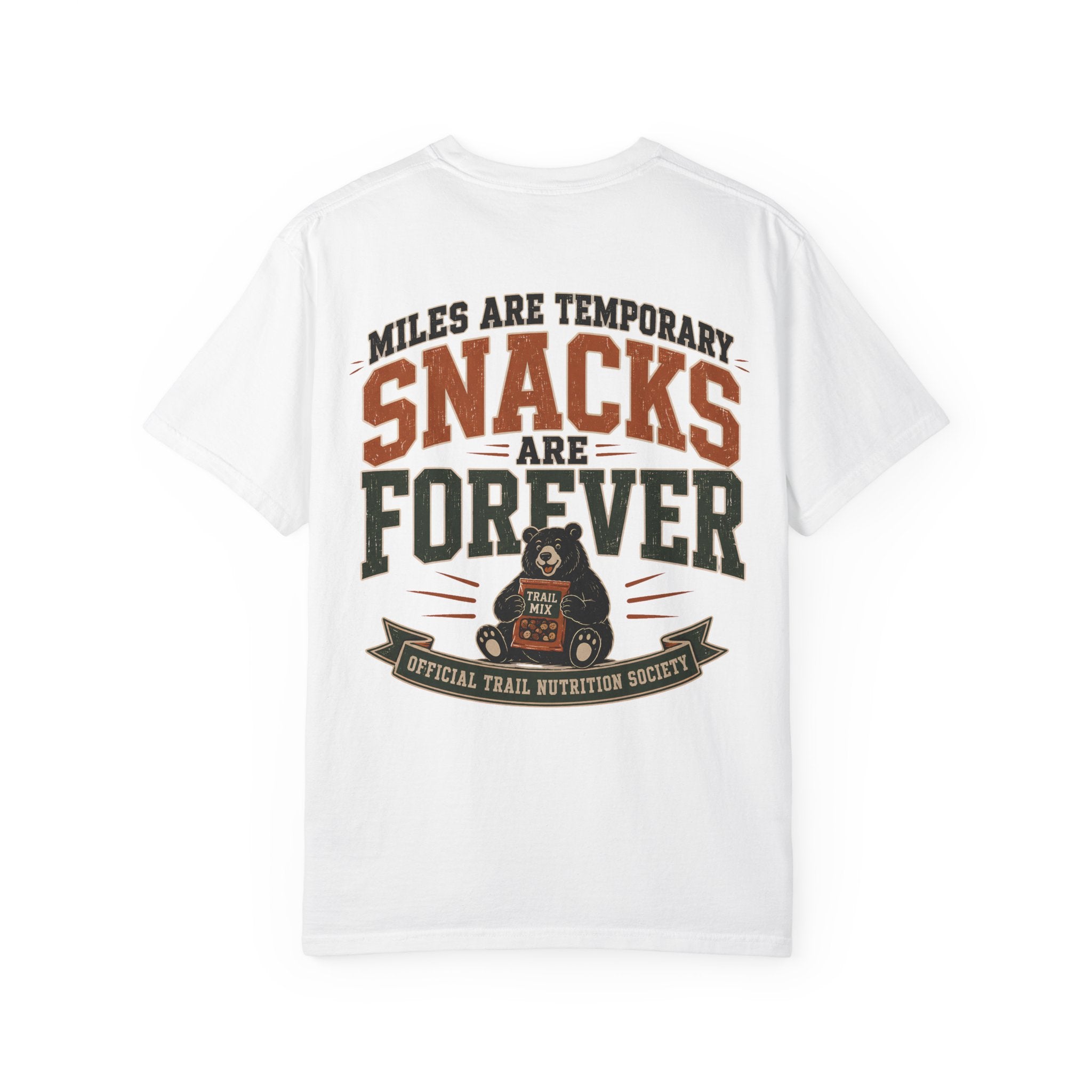 Hiking Bear T-Shirt | Wild Trail Vintage Outdoor Bear Graphic Tee|Comfort Colors® 1717