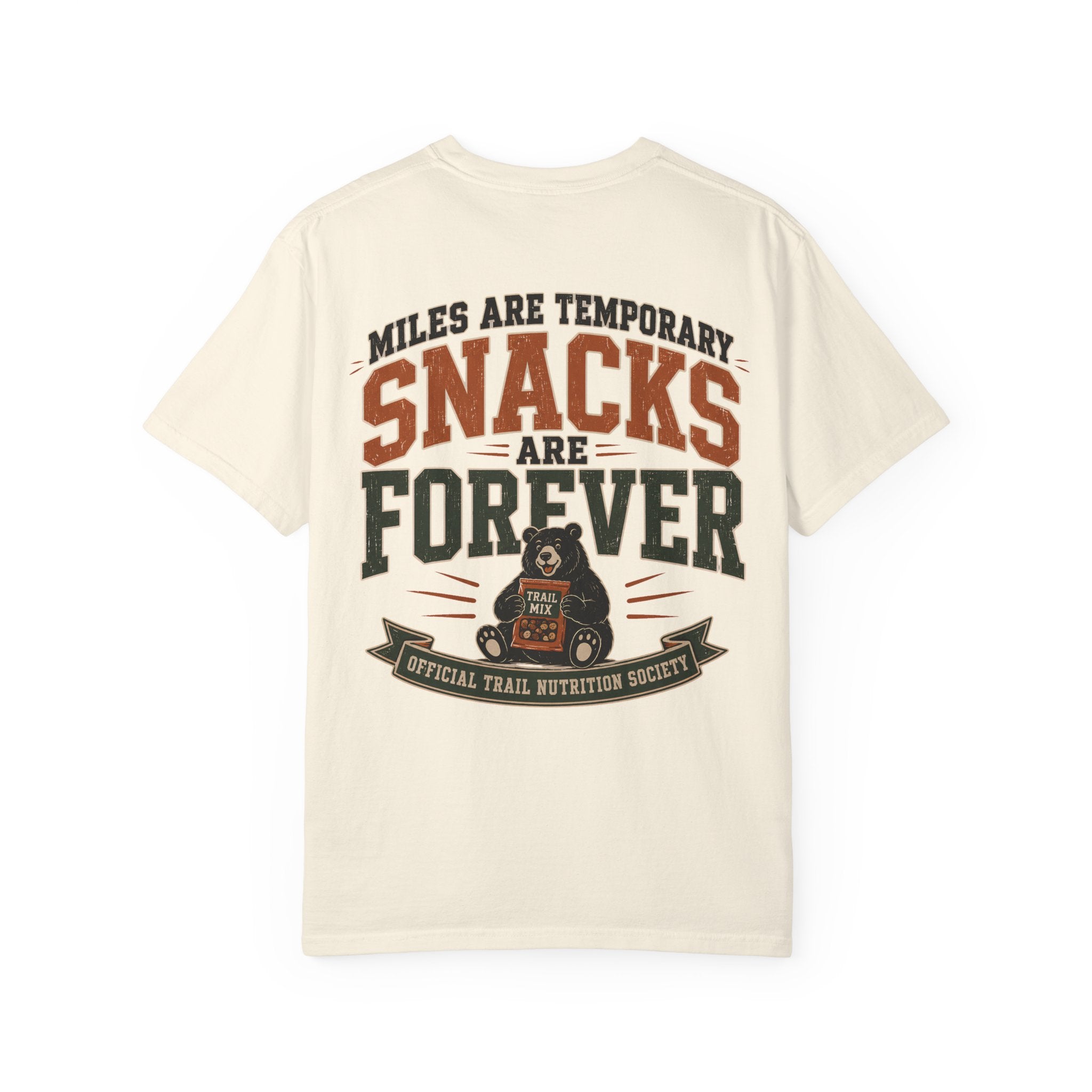 Hiking Bear T-Shirt | Wild Trail Vintage Outdoor Bear Graphic Tee|Comfort Colors® 1717