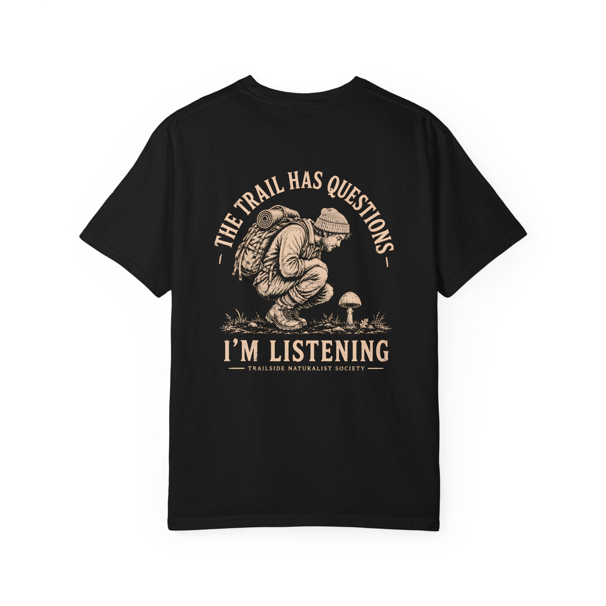 Naturalist Mushroom T-Shirt | Wild Trail Vintage Field Guide Forager Tee|Comfort Colors® 1717