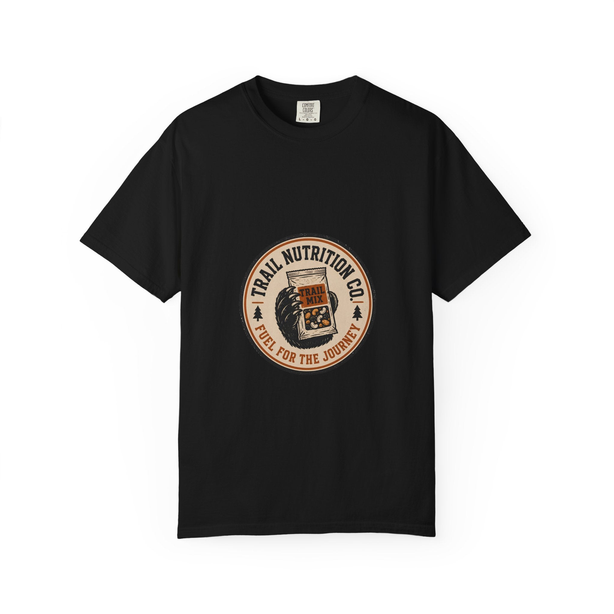 Hiking Bear T-Shirt | Wild Trail Vintage Outdoor Bear Graphic Tee|Comfort Colors® 1717