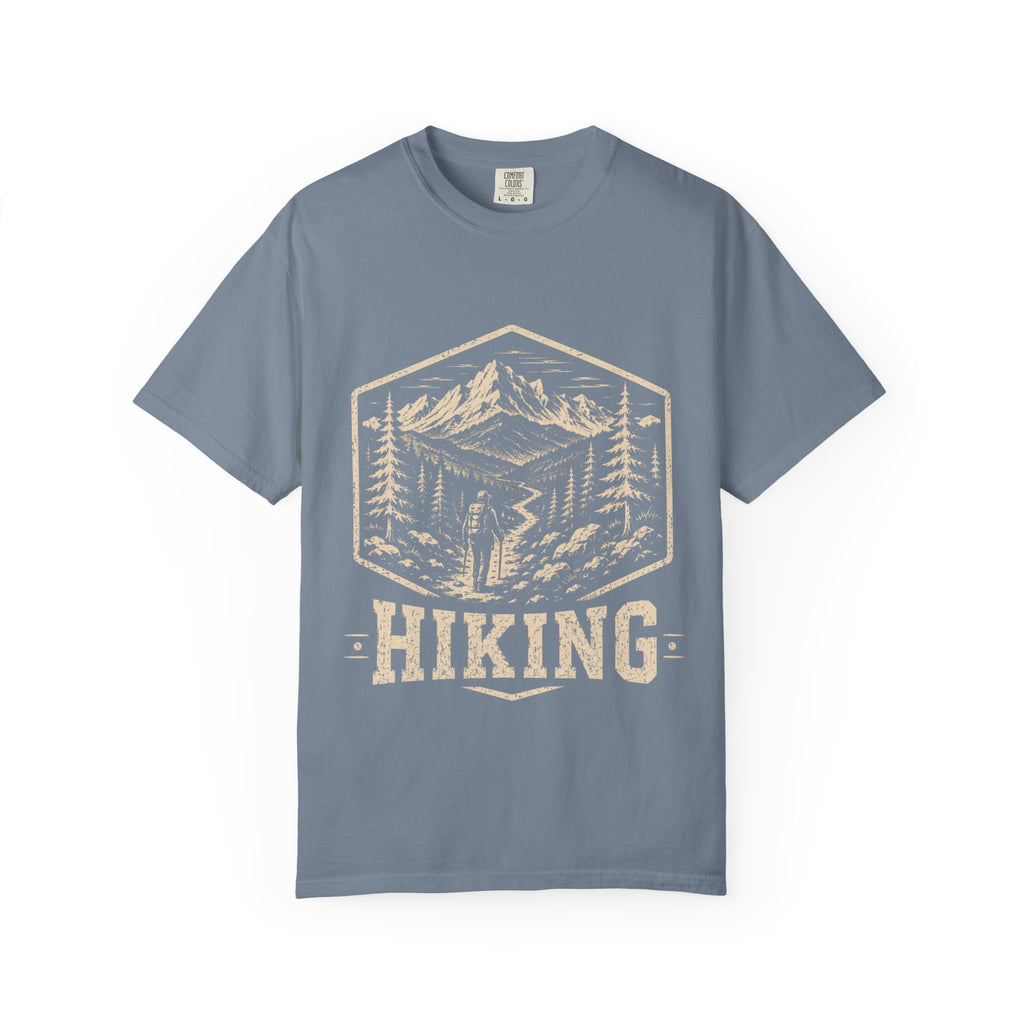 Mountain Trail T-Shirt | Wild Trail Vintage National Park Badge Tee|Comfort Colors® 1717